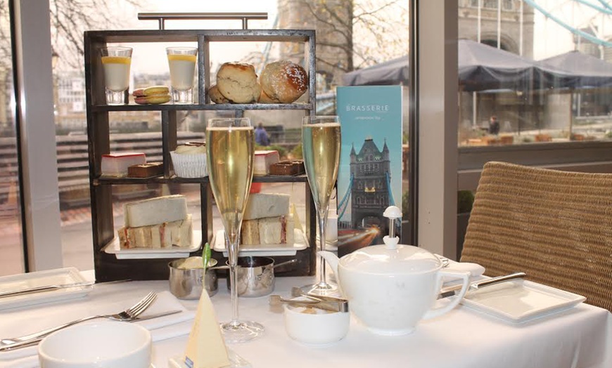 Image 1: Afternoon Tea, Tower Bridge views