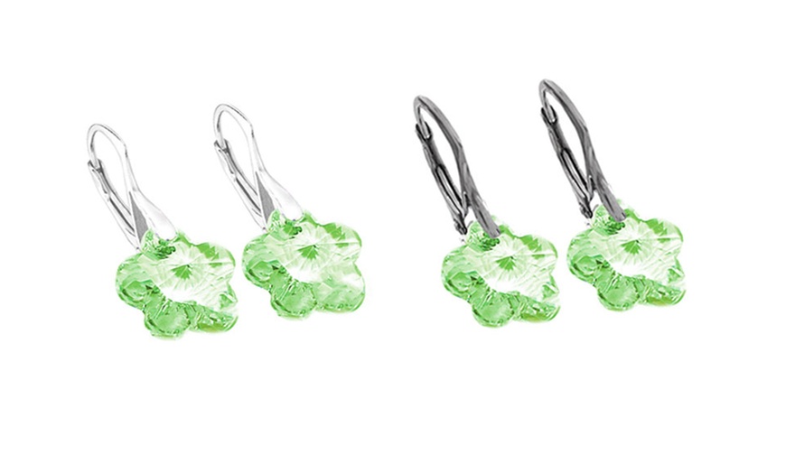 Image 14: Ah! Jewellery Earrings with Crystals from Swarovski®