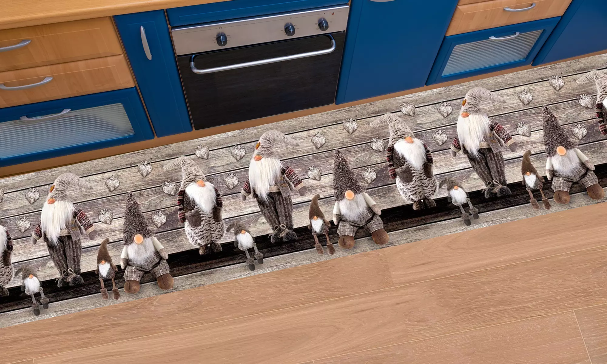 Tappeto passatoia a tema natalizio