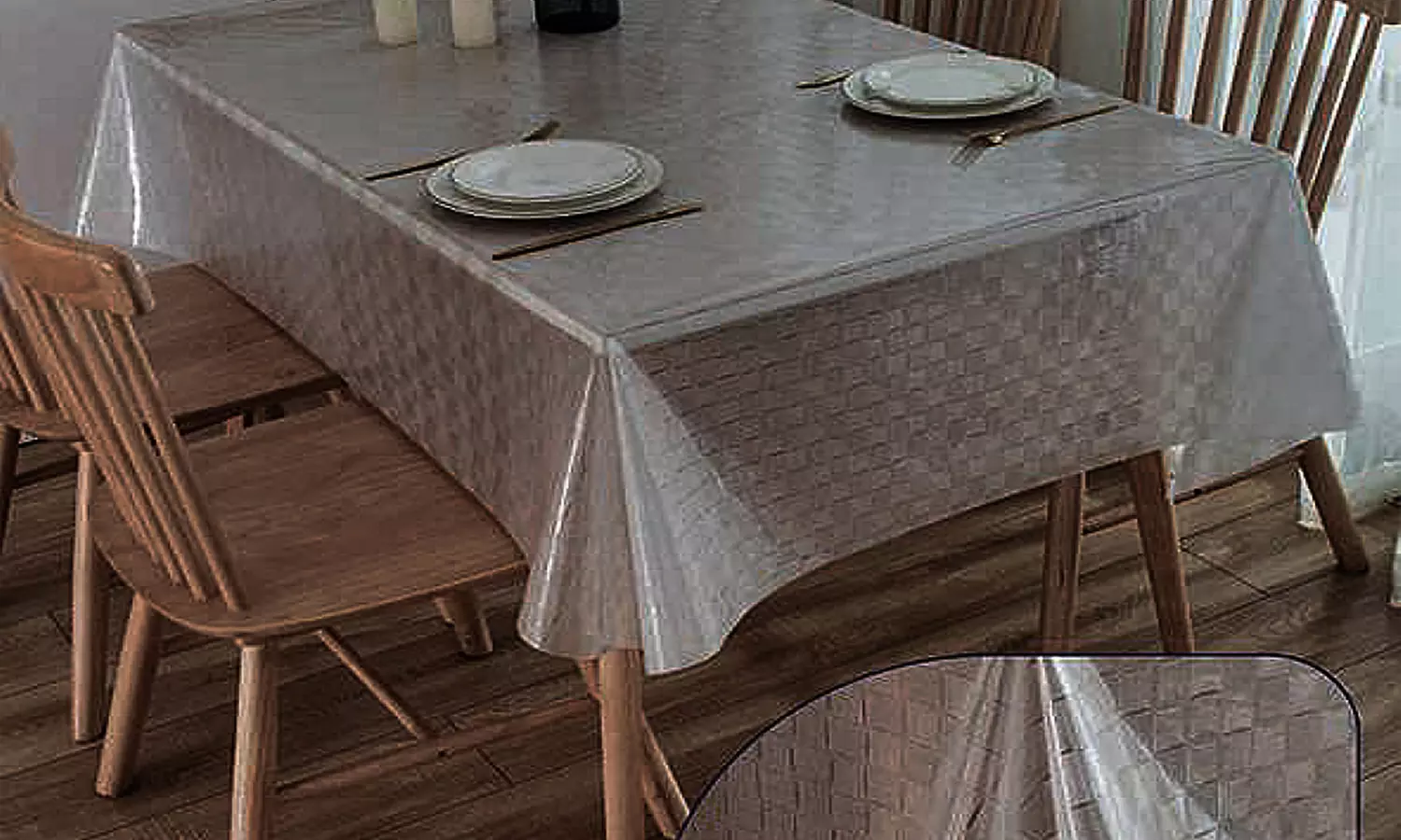 Tovaglia in PVC Operato impermeabile