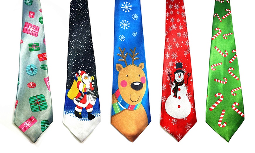 Image 1: Christmas Ties