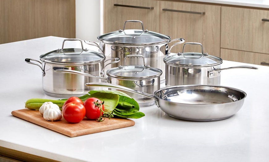 Image 2: Westinghouse 5-Piece Cookware Set