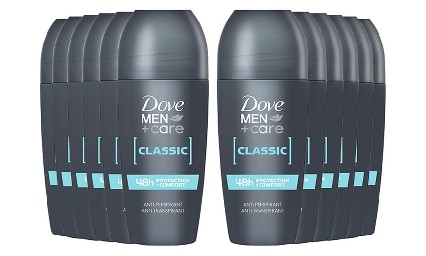 Image 8: Dove Men+Care Roll On Classic Anti-Perspirant Deodorant 50ml