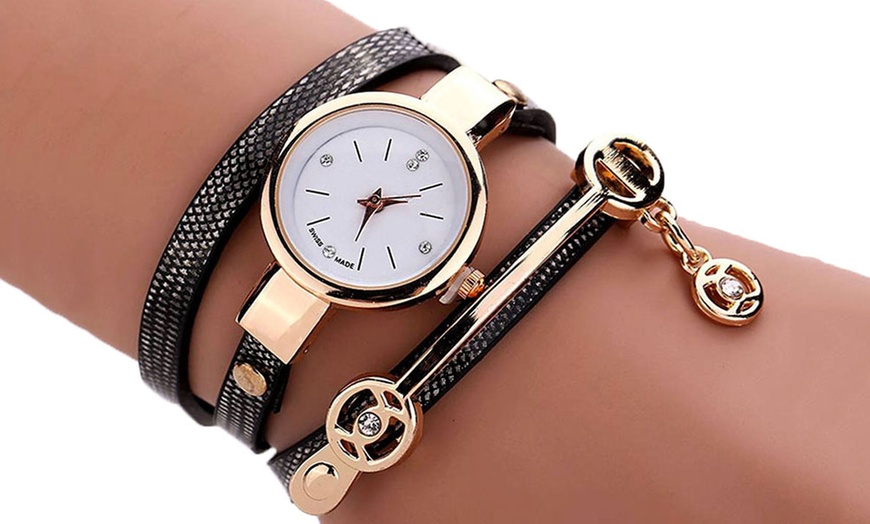 Image 6: Snake Strap Wrap Watch