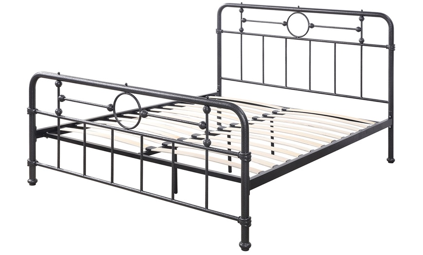 Up To 58% Off Lyndhurst Metal Bed Frame | Groupon