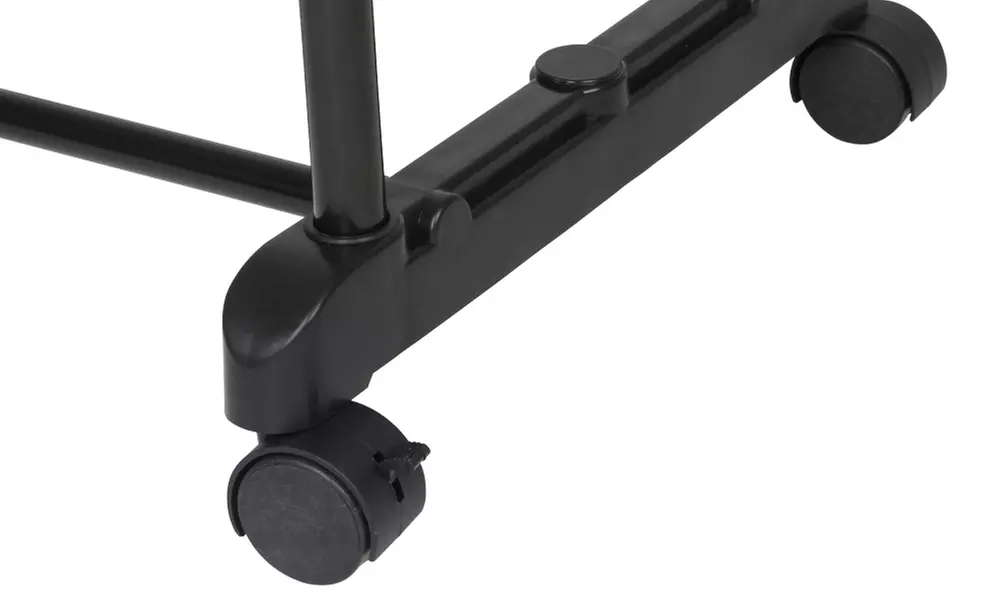 Porte-manteaux double barre en métal et plastique - Second Medium