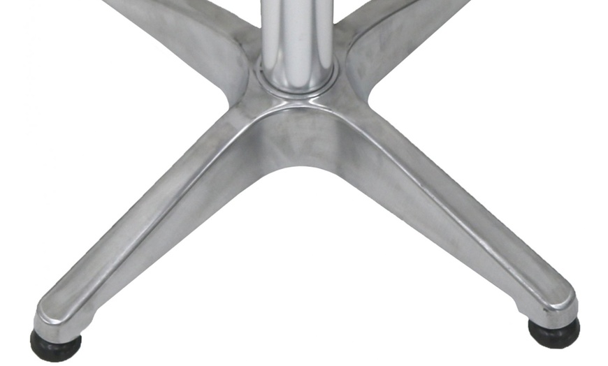 Image 5: Aluminium Bistro Table