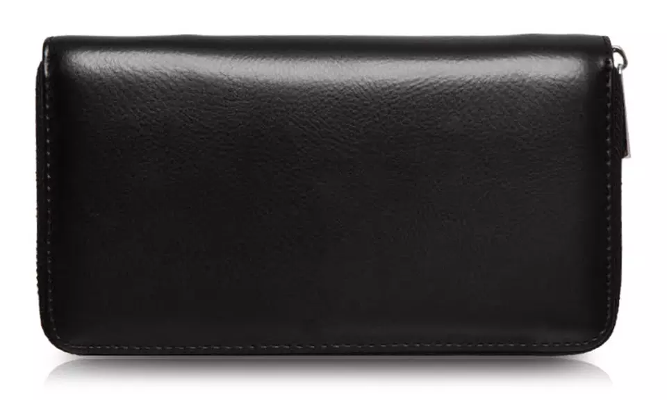 FLO Leather Travel Wallet with RFID