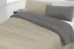 Tweekleurige dekbedovertrekset - Second Medium