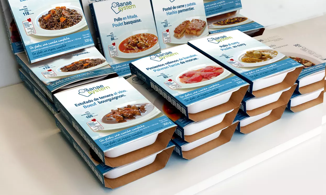 Cure repas minceur de la marque Sanae, 1 ou 3 semaines de repas - Second Medium