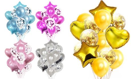 1 o 2 set di palloncini da 14 pezzi