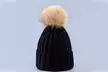 Bonnet chaud avec pompon femme Marie - Second Medium