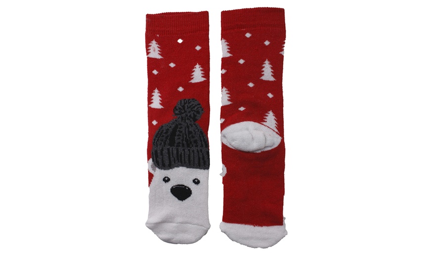 Image 13: 6 ou 12 paires de chaussettes de Noël