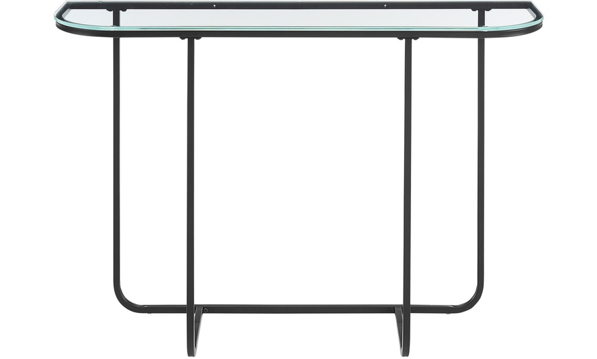 Image 8: 44'' Curved Entry Console Table