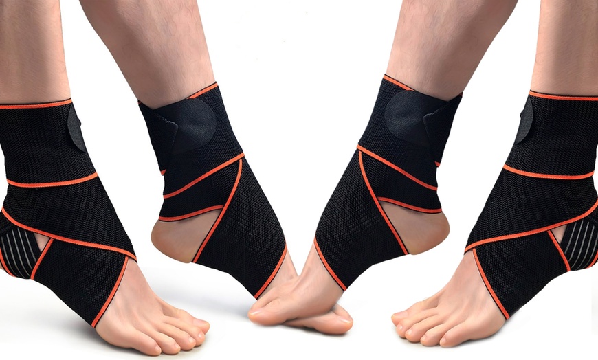 Image 5: Adjustable Strap Ankle Support