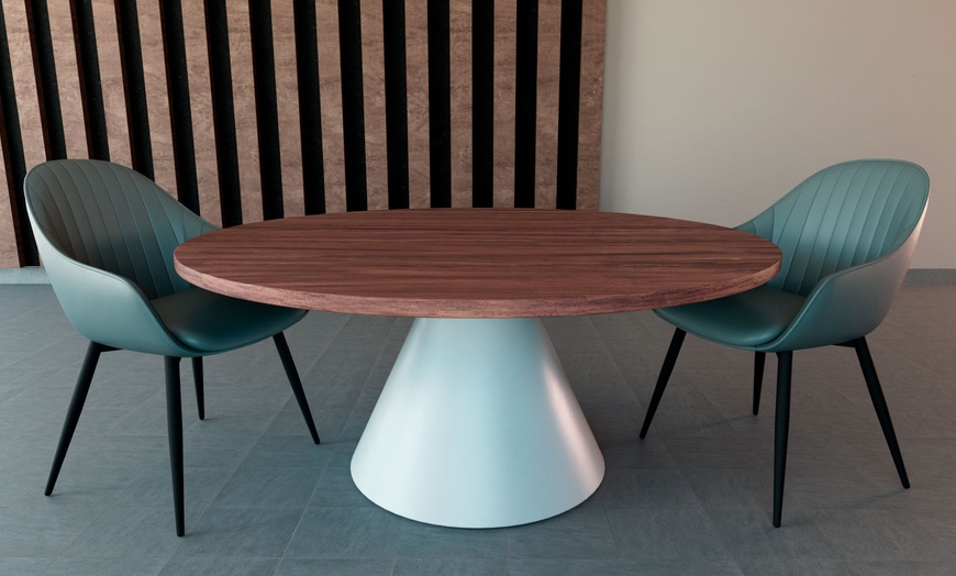 Image 11: Tavolo da pranzo rotondo Artù di Frankystar