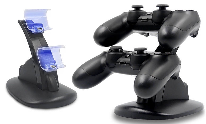 Image 1: PS4 Controller Docking Station