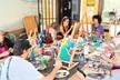 Clase de pintura guiada con pizzas y bebidas para 1 o 2 personas con hasta un 44% de descuento - Second Medium