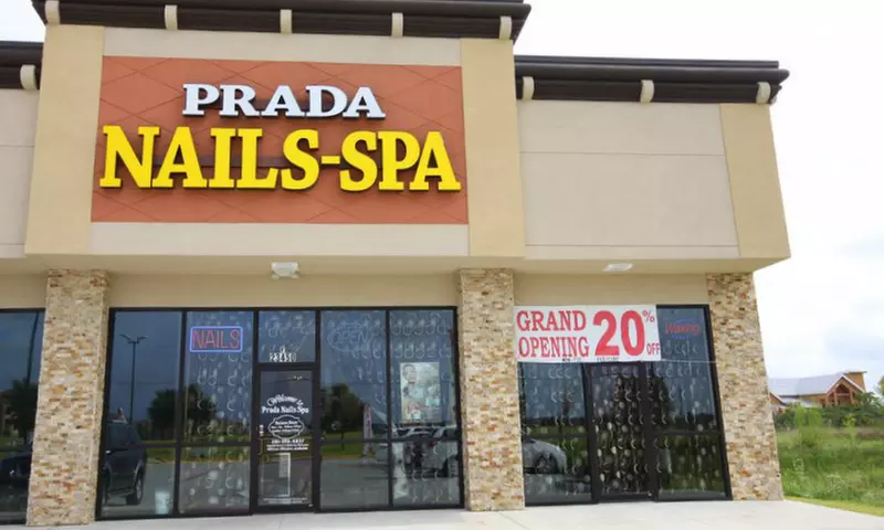 Manicure with Optional Pedicure or Face Wax at Prada Nails Spa - Primary Image