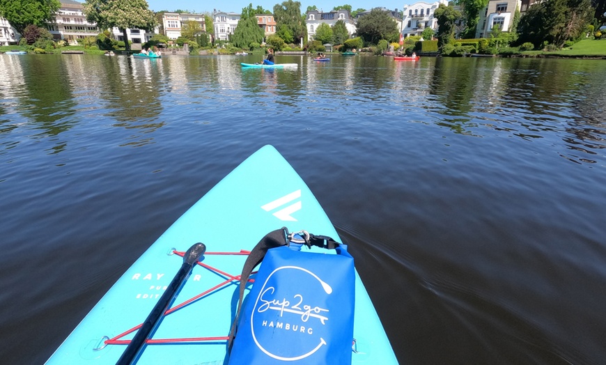 Image 3:  Standard SUP-Board-Verleih für 1-2 Personen für 2 oder 3 Stunden