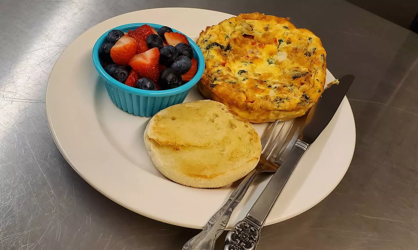Enjoy Breakfast or Lunch at Baldwin Perk for Groups of Four