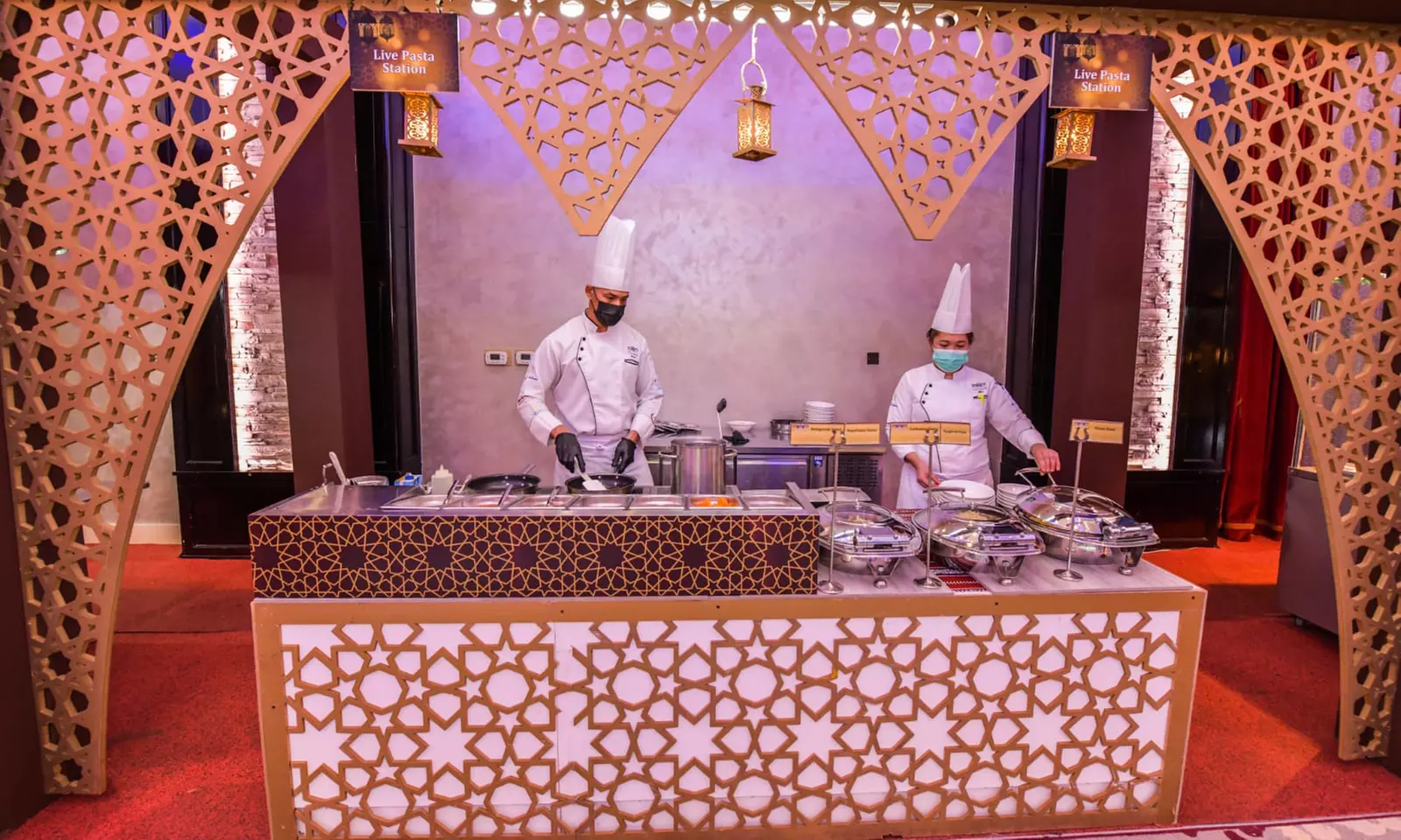 Ramadan Iftar Buffet with Live Cooking Stations and More