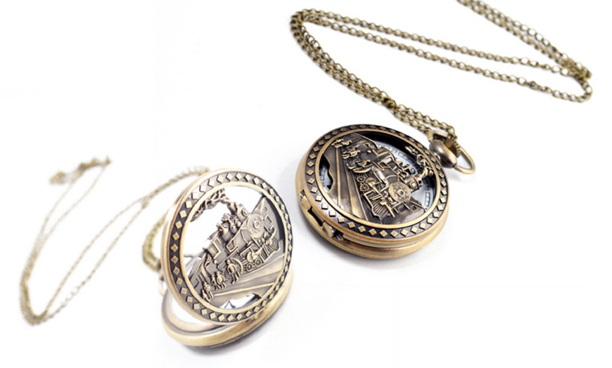 Image 5: Harry Potter Theme Pocket Watch