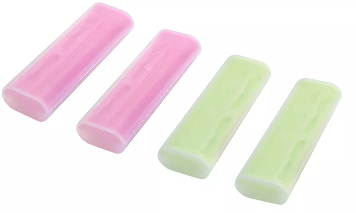 1, 2 o 4 custodie per spazzolino elettrico