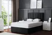 DS Living Amelia Upholstered Panel Divan Bed with 4 Drawers - Second Medium