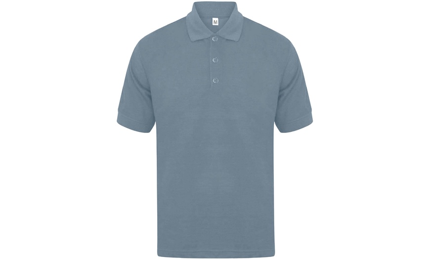 Image 10: Mens Polo T-Shirts