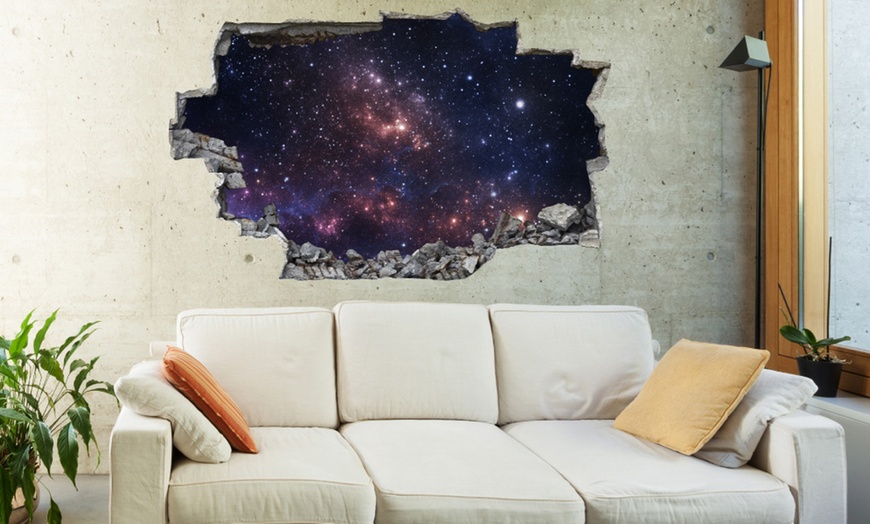 Image 22: 3D Broken Wall Sticker