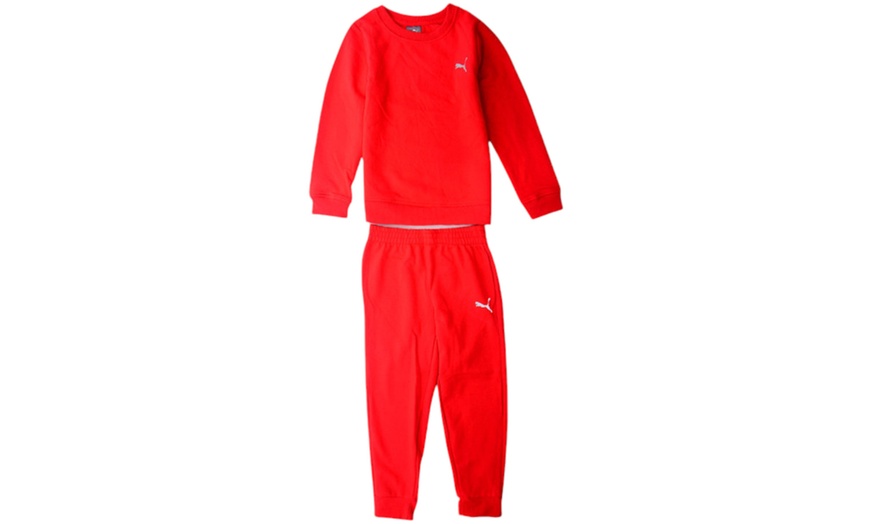 Image 3: Puma Kids Cotton Tracksuit