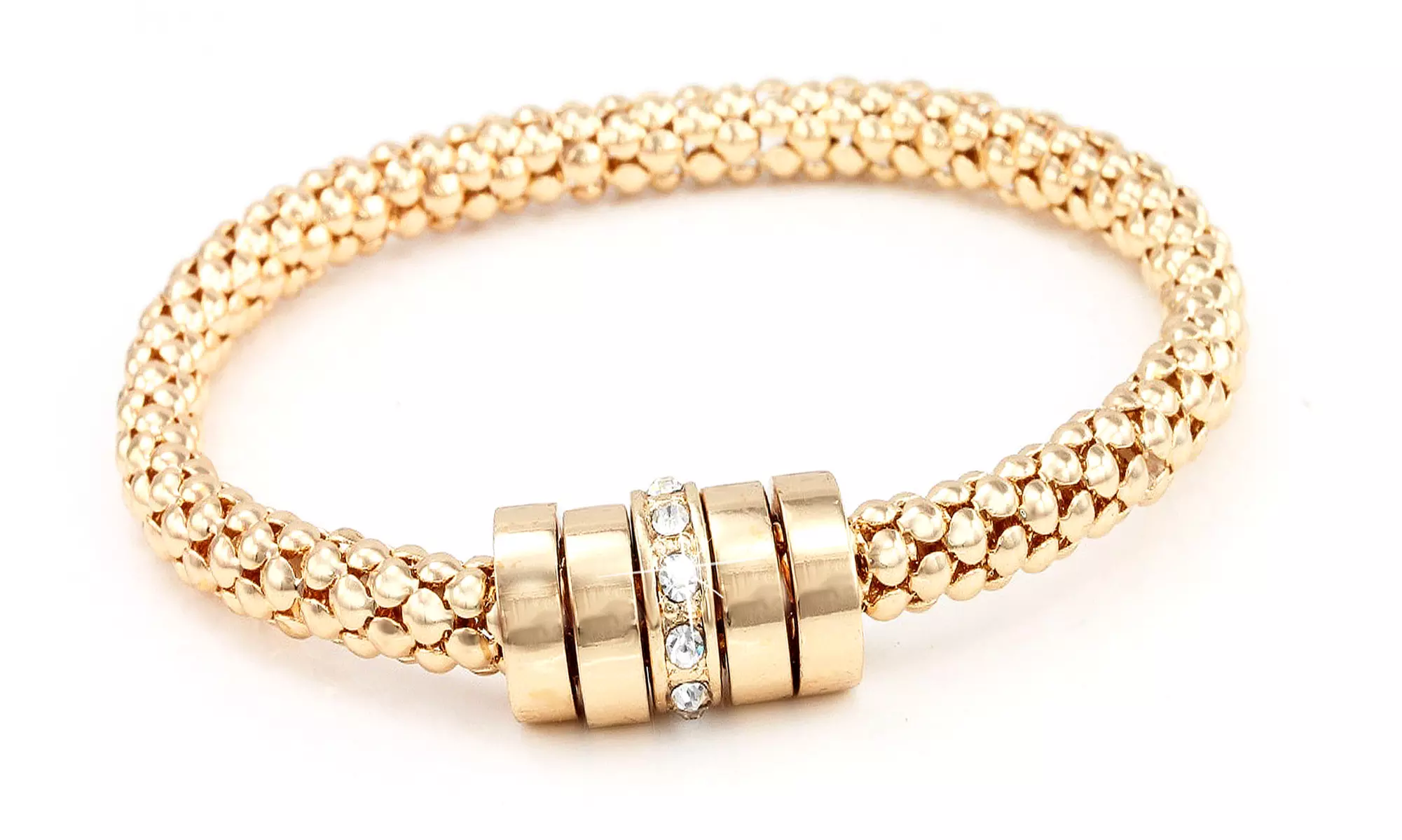 1 of 3 'Onyx' armbanden gemaakt met Swarovski®-kristallen