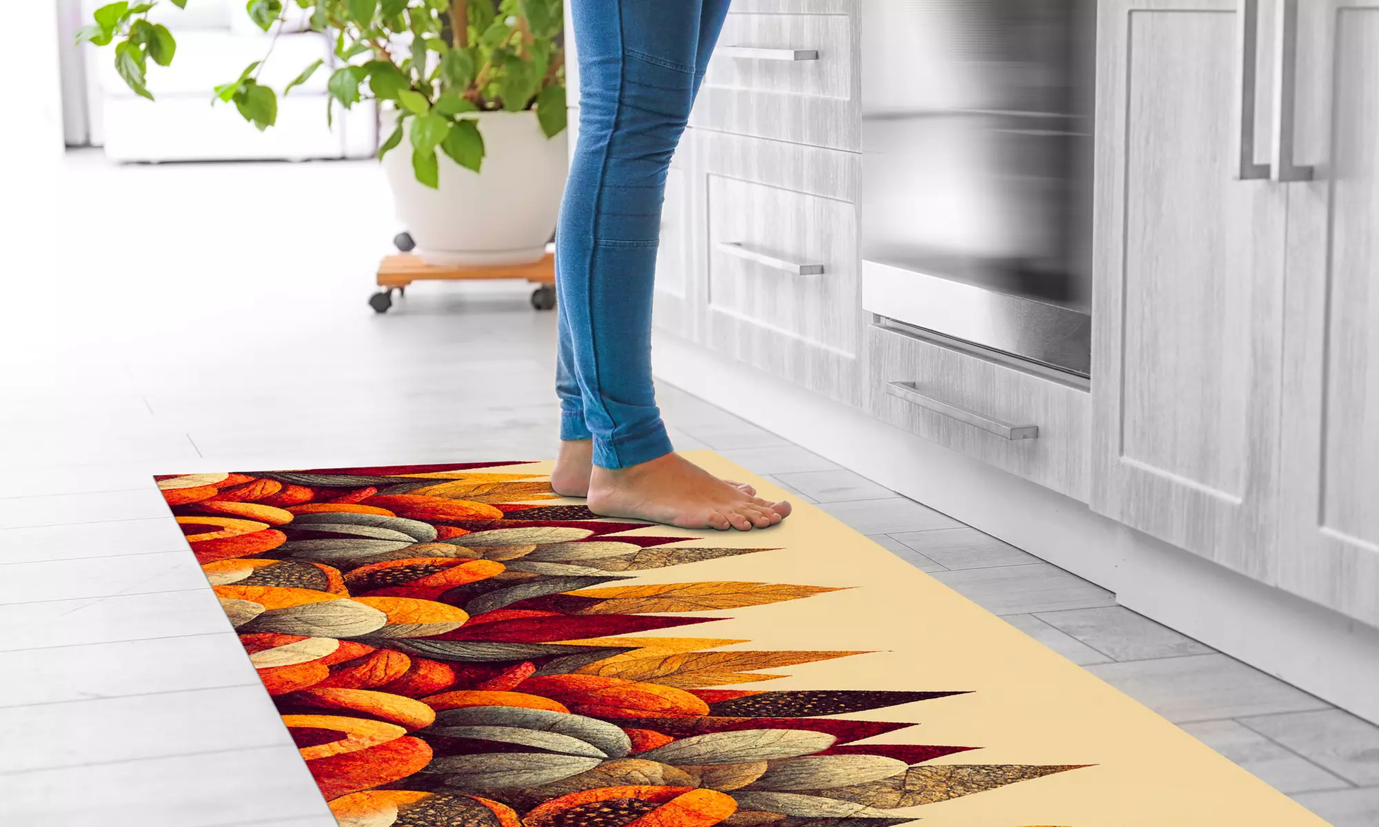 Rutschfester Teppichläufer