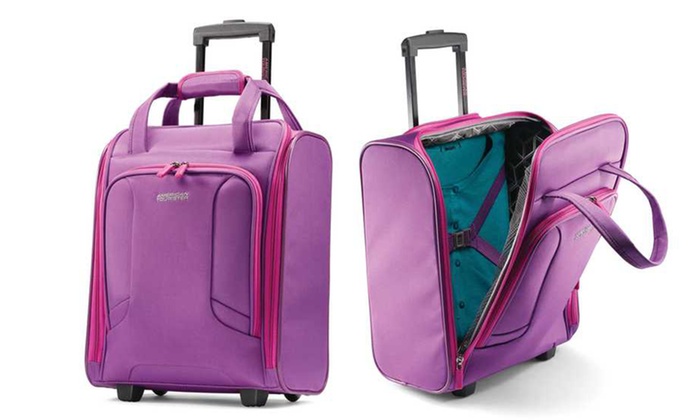 american tourister 4 kix rolling tote