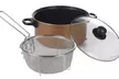 Black Marble or Copper Deep Fat Fryer 24cm Pan - Second Medium