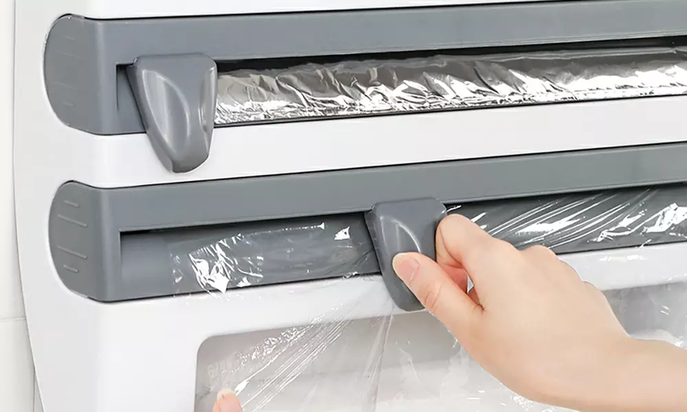 Dispensador de pared para papel de aluminio o film, de Herzberg