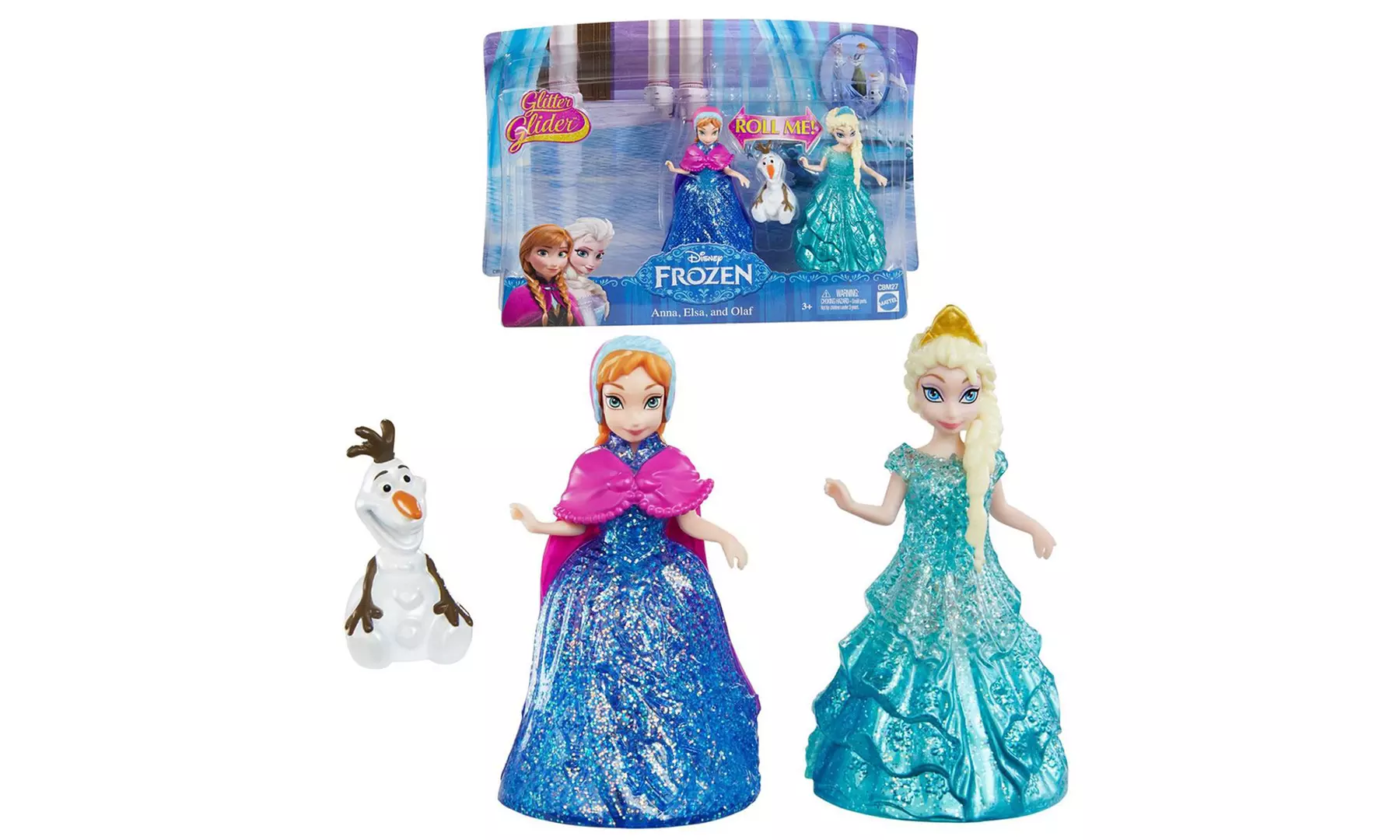 Disney's Frozen Doll Set with Glitter Glider Anna, Elsa, and Olaf - Primary Image
