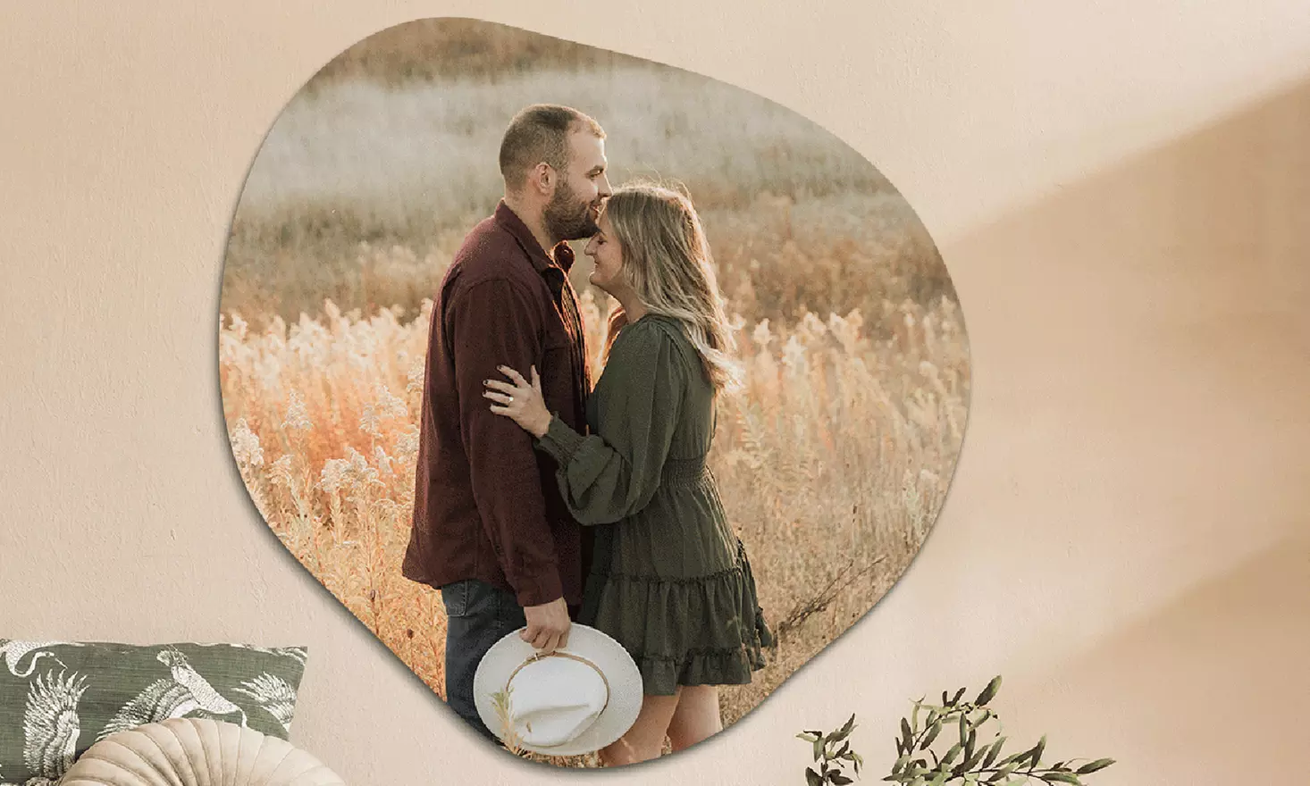 Foto op organische vorm