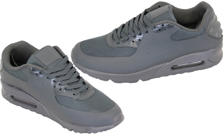 Image 4: Men's Lace-Up Bubble Trainers