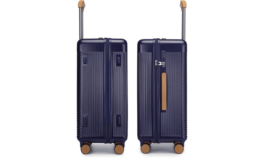 Image 17: 24-Inch Hard Shell Suitcase in Various Colours