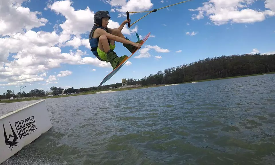 Practice Wakeboarding or Kneeboarding at Gold Coast Wake Park