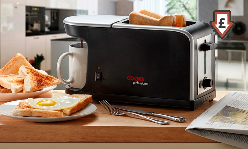 Image 1: Professional Coffee N Toast Maker