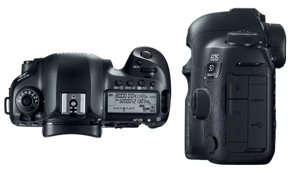 Canon EOS 5D Mark IV DSLR Camera Intl Model Advanced Bundle - Second Medium
