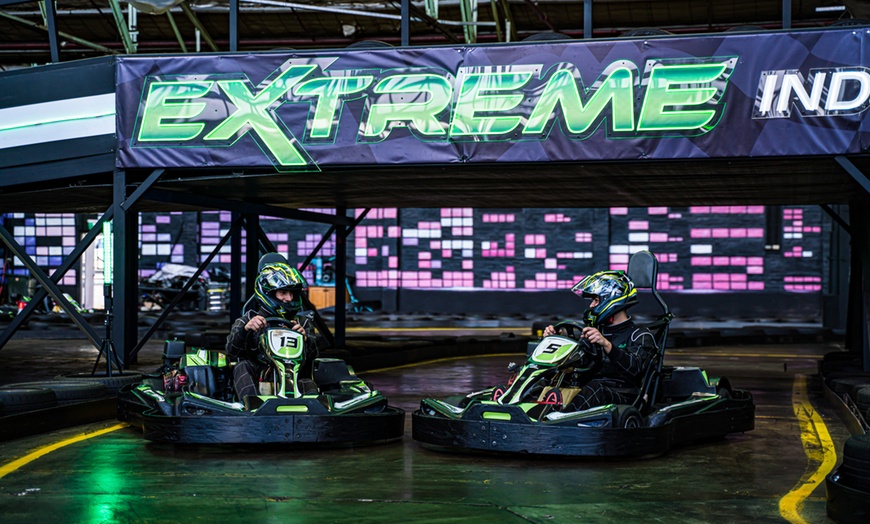 Image 1: Ultimate Group Karting 1X10 Min Ride & License for 1,2,4 or 6  Persons