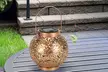 ItBelongs2U Waterproof Metal LED Solar Garden Hanging Tabletop Lamp - Second Medium