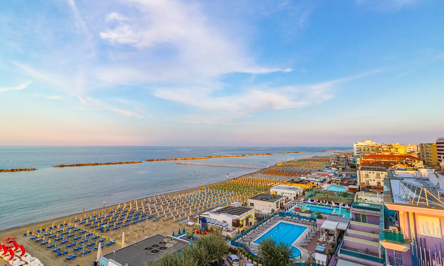 Cesenatico 4*: camera doppia con colazione o mezza pensione e Spa