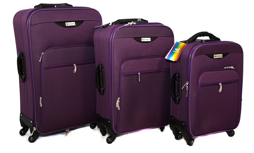 Image 84: Discovery Three-Piece Luggage