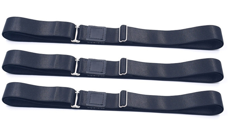 Image 6: Anti Slip Crease Proof Shirt Belt