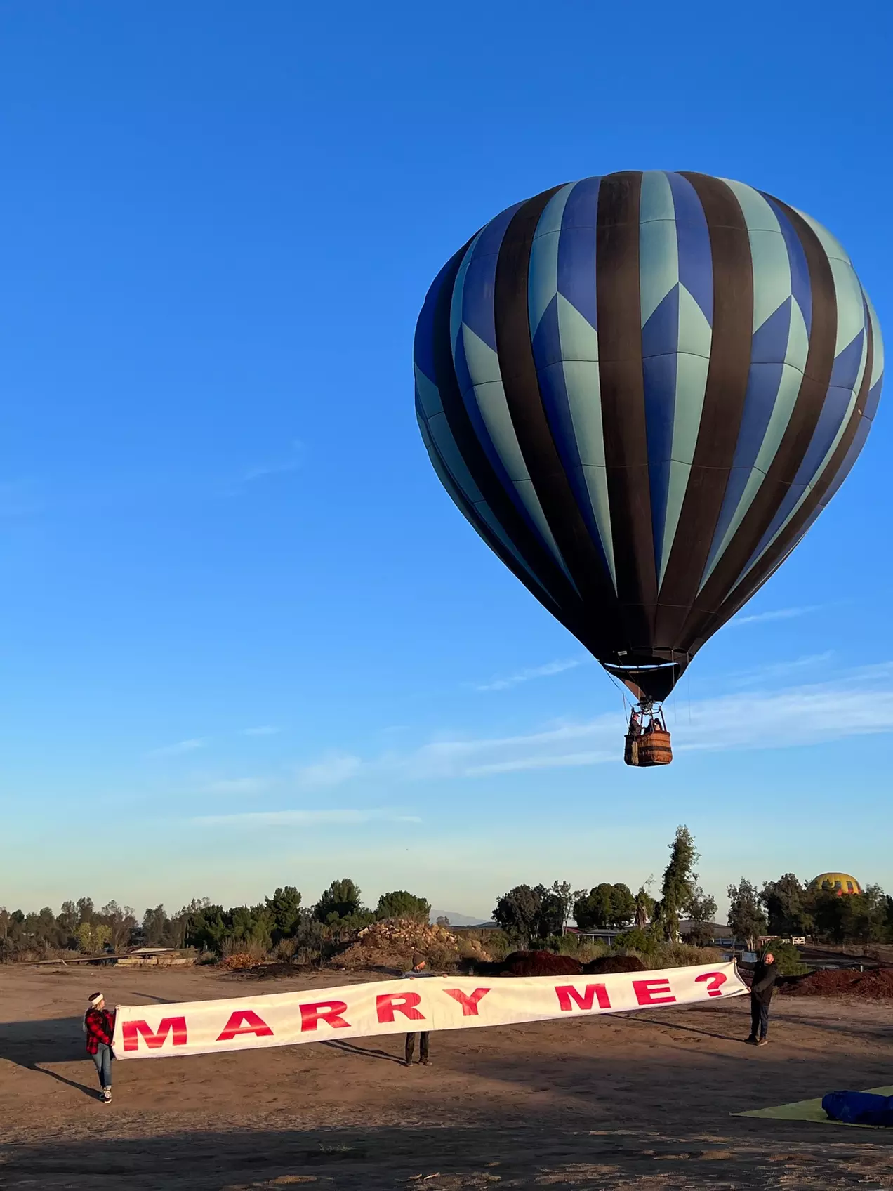Romantic Hot Air Balloon Ride with Champagne Experience